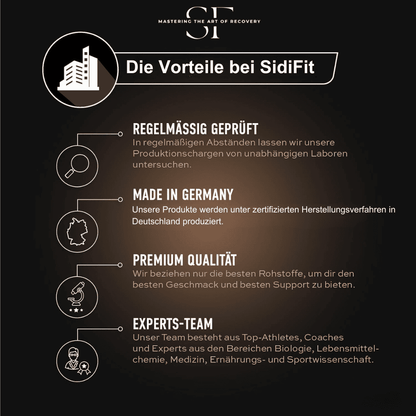 SidFit Premium Athletic Whey Protein - Erdbeere