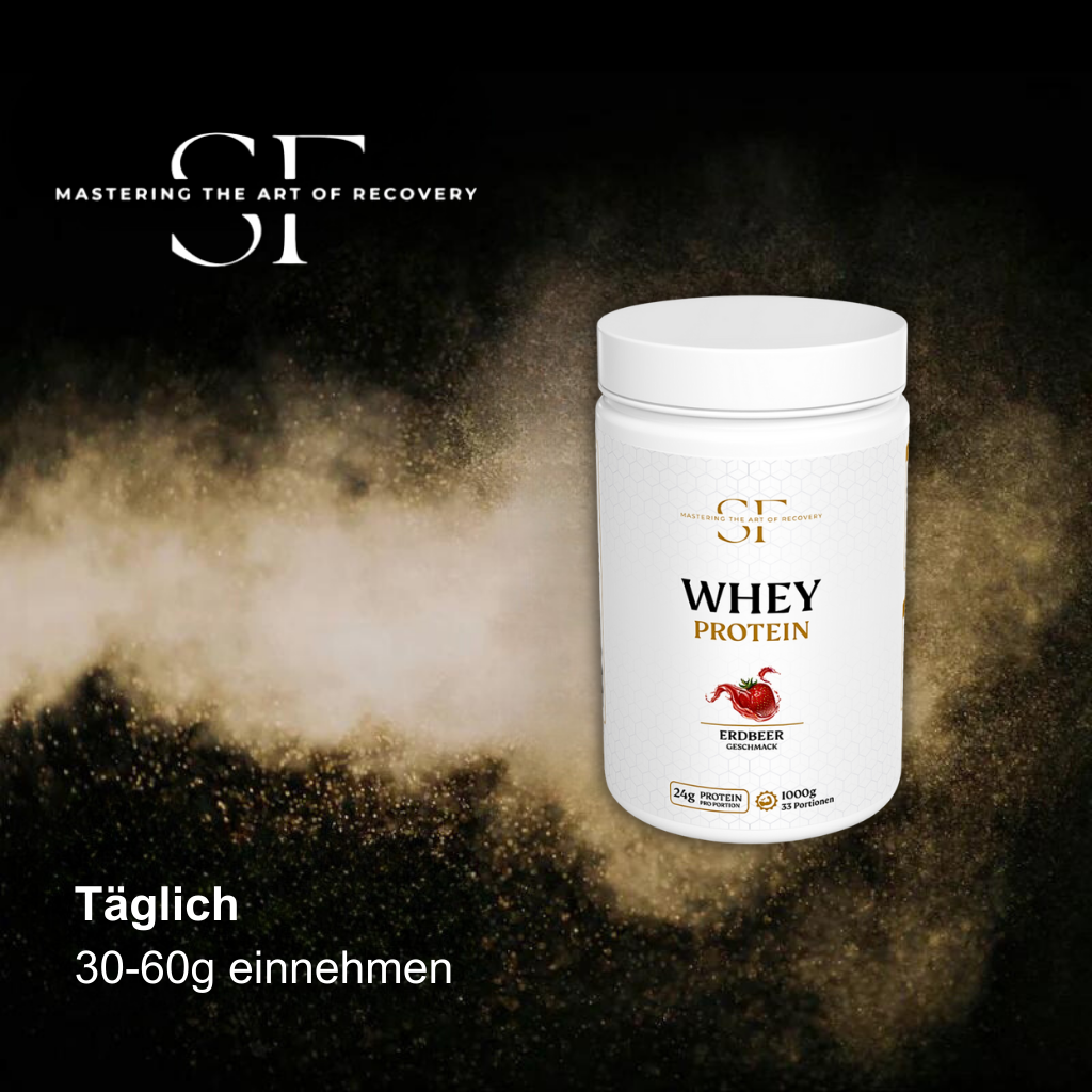 SidFit Premium Athletic Whey Protein - Erdbeere